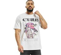 Mister Tee Unisex Cure Oversize tee, Blanco, XS Grande Alto