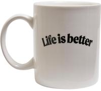 Mister Tee Universal Cup Life Is Better Cup White White