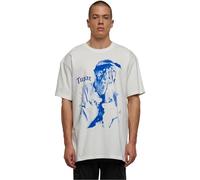 Mister Tee Upscale 2pac Me Against The World-Té de Gran tamaño para Hombre, 100% algodón, Tinte, Talla S Camiseta, Listo para teñir