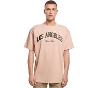 Mister tee Upscale - Camiseta de Manga Corta Unisex con Estampado de Manga Larga, Talla Grande, Estilo Callejero, ámbar, XXL