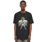 MT Upscale Mister Upscale Greatest Heavy Oversize tee-Camiseta para Hombre, 100% algodón, Color Negro, Talla, XL Grande Alto
