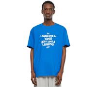 MT Upscale Mister tee Upscale Like A Legend Camiseta de Manga Larga para Hombre, 100% algodón, Azul Cobalto, Talla XL, XXL Grande Alto