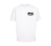 Mister Tee Upscale Studios Extra Grande Camiseta Hombre Print Logo Texto Nuevo
