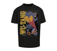 Mister tee Wu-Tang Clan Enter The Wu - Camiseta de Gran tamaño para Hombre, Negro, M Grande Alto