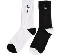Mister Tee Zodiac Socks 2-Pack Black/White Leo EUR 44