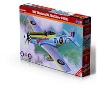 Mistercraft F-274 - 1:48 Royal Air Force P-51 MUSTANG Mk Iva Plata P-51 - Nuevo