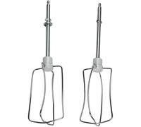 Mistericambio Par de varillas para batidora compatible con Moulinex Tefal SS-989633, silicona verde, 2 unidades