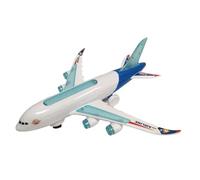 Misterio Bump & Go Avión Jumbo Jet con Luces, Sonidos y Movimiento - Compatible Airbus 380 y Boeing