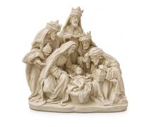 Misterio de 1 Pieza con Reyes Magos Estilo Clasico Fabricado en PLA Color Beige 23.4x12x22 cm