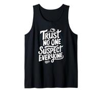 Misterio De Asesinato Cena Outfit Fiesta Detective Misterio Camiseta sin Mangas