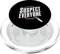 Misterio De Asesinato Cena Outfit Fiesta Detective Misterio PopSockets PopGrip para MagSafe