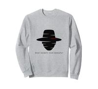 Misterio del sombrero de cinta fragmentada Sudadera