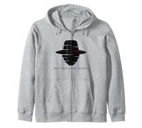 Misterio del sombrero de cinta fragmentada Sudadera con Capucha