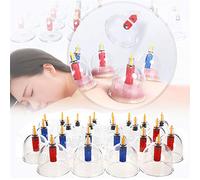 Misteriosa tecnología de la antigua China,set de ventosas,Ahuecamiento,24Pcs