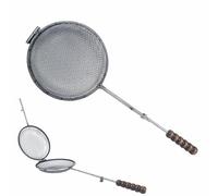 Mistermoby - Sartén para asar castañas - 22 cm de diámetro - Made in Italy