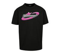 MisterTee Camiseta Oversize Speed Logo Tee Para Hombre De Algodón Jersey