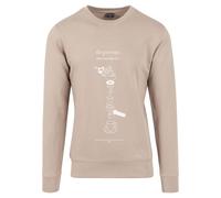 Mistertee Cuello Redondo Longseele Jersey Depresso Manga Larga Hombre Algodón