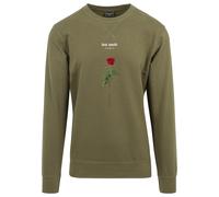 Mistertee Cuello Redondo Manga Larga Perdido Youth Rosa Hombre Mano de Esqueleto