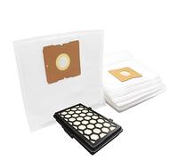 MisterVac 20 bolsas de polvo + filtro compatible con Severin BC 7045 S´Power Snowwhite 3,0 L