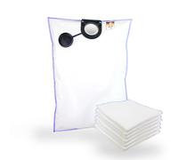 MisterVac | 5 bolsas de aspiradora compatibles con Metabo ASA 30 L PC