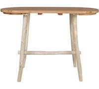 MISTERWILS Mesa Alta De Madera - Natural - 110x150x70