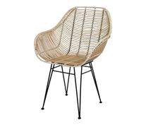 MISTERWILS SILLA DE RATÁN BUCKET
