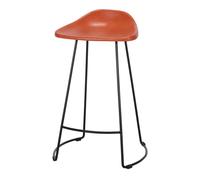 MISTERWILS TABURETE DE COCINA METAL Y PIEL SUSSEX