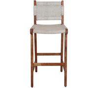 MISTERWILS (Taburete Farlo de fibras naturales color marrón)