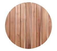 MISTERWILS TAPA DE MADERA DE TEKA MAYER