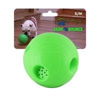 MISTIC COOL Bark N Bounce: la pelota interactiva de juguete para perros que rebota y ríe, involucra los instintos naturales de tu perro | Pequeño/mediano de 3.75 pulgadas | Perros de 30 libras y menos