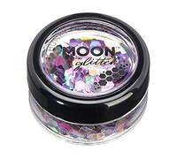 Mística Brillantina consistente por Moon Glitter - 100% Brillo Cosmético para la Cara, Cuerpo, Uñas, Cabello y Labios - 3g - Cuento de hadas