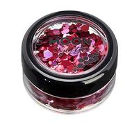 Mística Brillantina consistente por Moon Glitter - 100% Brillo Cosmético para la Cara, Cuerpo, Uñas, Cabello y Labios - 3g - San Valentin