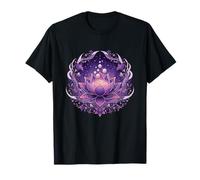 Mística Flor de Loto Zen Chakra Yoga Meditación Camiseta