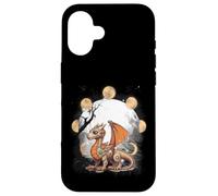 Místico bosque cuento de hadas figura dragón niños dragón Carcasa para iPhone 16
