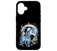 místico bosque naturaleza unicornio caballo mujer niña niño adolescente Carcasa para iPhone 16
