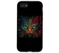 Místico Gato Árbol Gato Amigo Gatos Carcasa para iPhone SE (2020) / 7 / 8