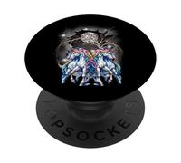 Místico Unicornios Caballos Cuento de hadas Figura Mujer Niña PopSockets PopGrip Adhesivo