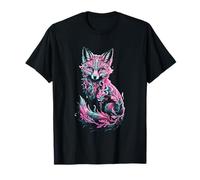 Místico Vibrante Fox Arte Fantasía Camiseta