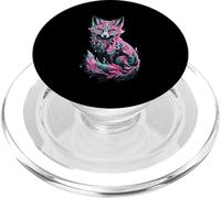 Místico Vibrante Fox Arte Fantasía PopSockets PopGrip para MagSafe