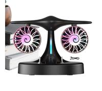 Misting Bedside Fan, Cooling Desk Accessory, 7.56x4.37x5.28 Inches Portable Unit with Quiet Motor, Battery Operated Air Circulator, Compact Cooling Device with Design, Summer Travel Fan for Dorm