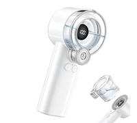 Misting Cooling Fan - Rechargeable Spray Cooler, 5 Speed Humidifier Port
