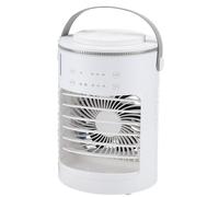 Misting Desk Fan - Portable Air Cooler | 3-Speed Water Spray, 8.85-Inch