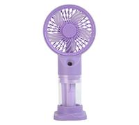 Misting Fan, Portable Airflow, 6,38 x 1,73 x 3,07 pulgadas recargable batería plegable diseño, Handheld Air Fans for Outdoor Travel, Relajación, Camping, Home, Beach, Picnic, Summer