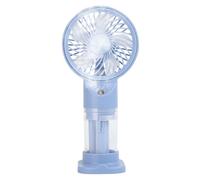 Misting Fan - Recargable Handheld Misting Fan | Plegable Personal Fan With Mist Spray | Plegable Air Cooler 3 Speeds Cooling For Outdoor Travel Relaxation Camping Home Shopping Summer Beach Gym