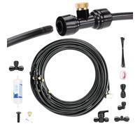 Misting Hose - Outdoor Garden Cooling System Heat Relief Irrigation Too