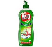 MISTOL Lavavajillas Mano concentrado Ultra Plus Botella - 650 ml, Pack de 6