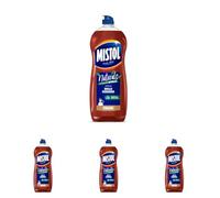 MISTOL - Naturals Vinagre | Lavavajillas a Mano con Ingredientes de Origen Natural | Brillo Duradero y Cuidado Sostenible | Fórmula Respetuosa con el Medio Ambiente | 750 ml (Paquete de 4)