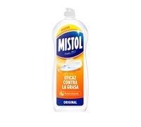 Mistol Original - Lavavajillas líquido mano, concentrado, 600 ml, poder antigrasa y desincrustación de mancha difíciles - Efecto abrillantador - Anti olor