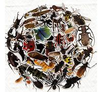 Mistree 50 Pegatinas Foto (3D Insectos)