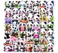 Mistree 50 Pegatinas Panda Infantiles Lindo, Pegatinas Aesthetic Niños, 5 CM
